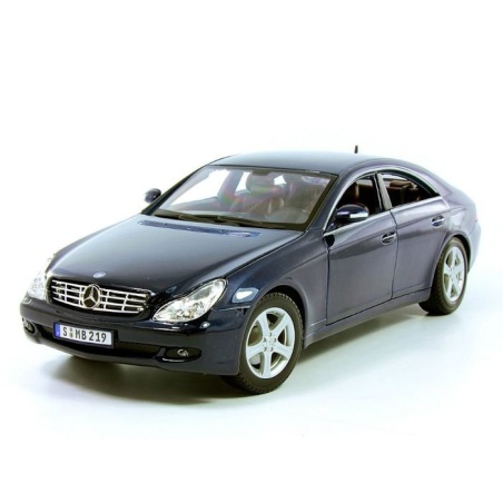 ماکت ماشین مرسیدس بنز MERCEDES BENZ CLS CLASS 2007 -DARK BLUE IN 1-18 SCALE DIECAST REPLICA BY MAISTO